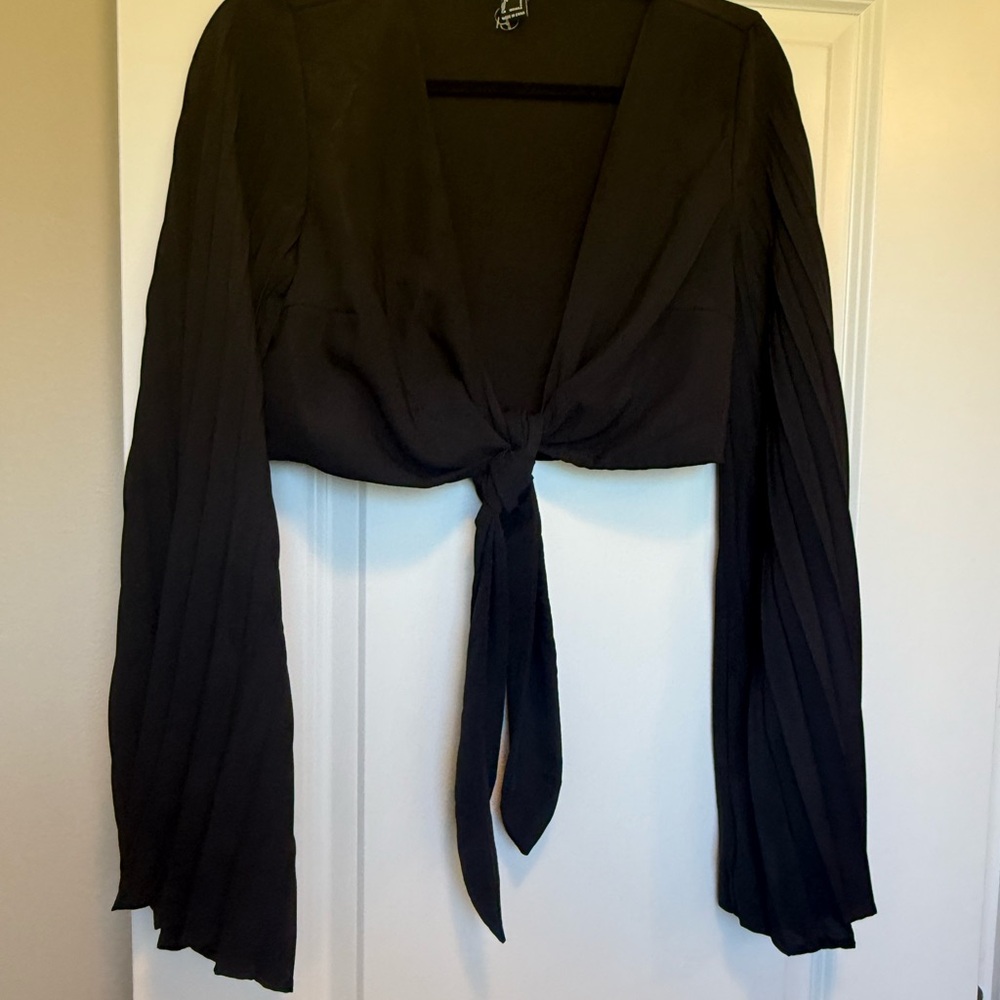 Elegant Black Women's Top
